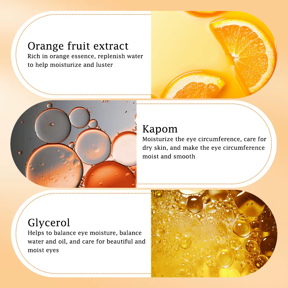 BIOAQUA vitamine C crème pour les yeux sous