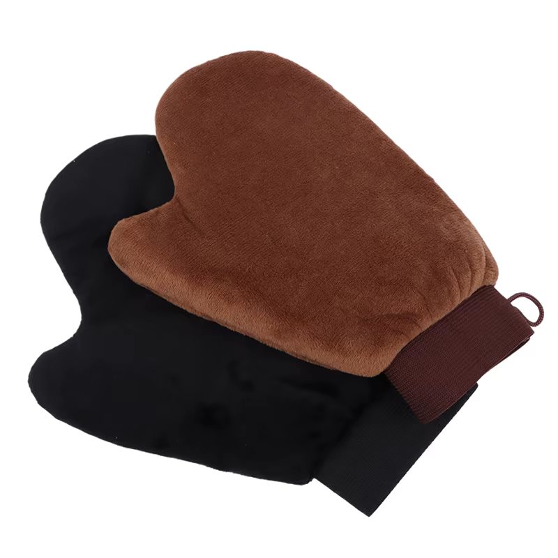 1 pièces gant de doigt réutilisable corps auto-bronzage