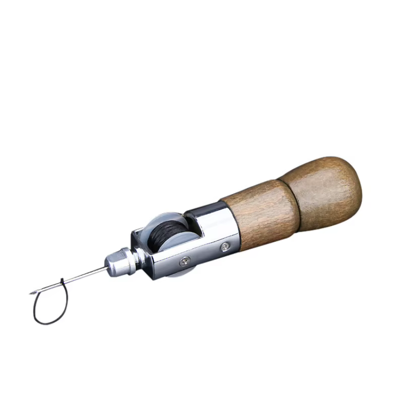 Machine à coudre à la main en cuir, bricolage, fil ciré, outil de couture, artisanat du cuir, bandes de ceinture, outils de cordonnier, couture à la main