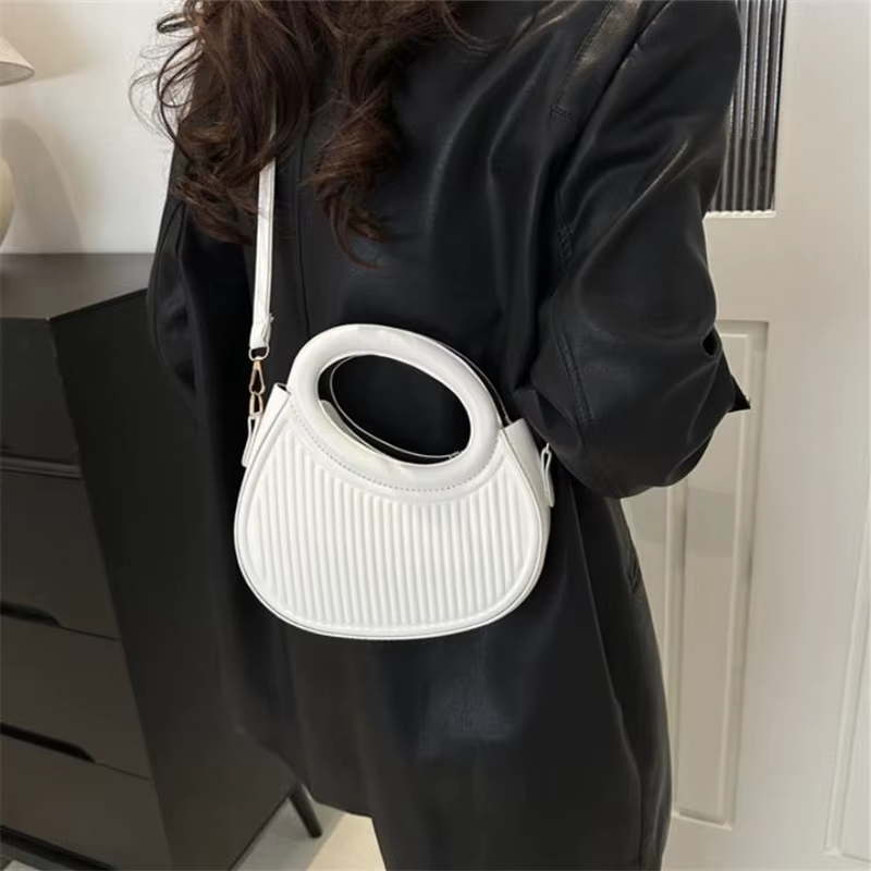 Sacs à bandoulière chics à rayures pour femmes, sac à main élégant en cuir synthétique, sac à main, sac à bandoulière de luxe pour un usage quotidien