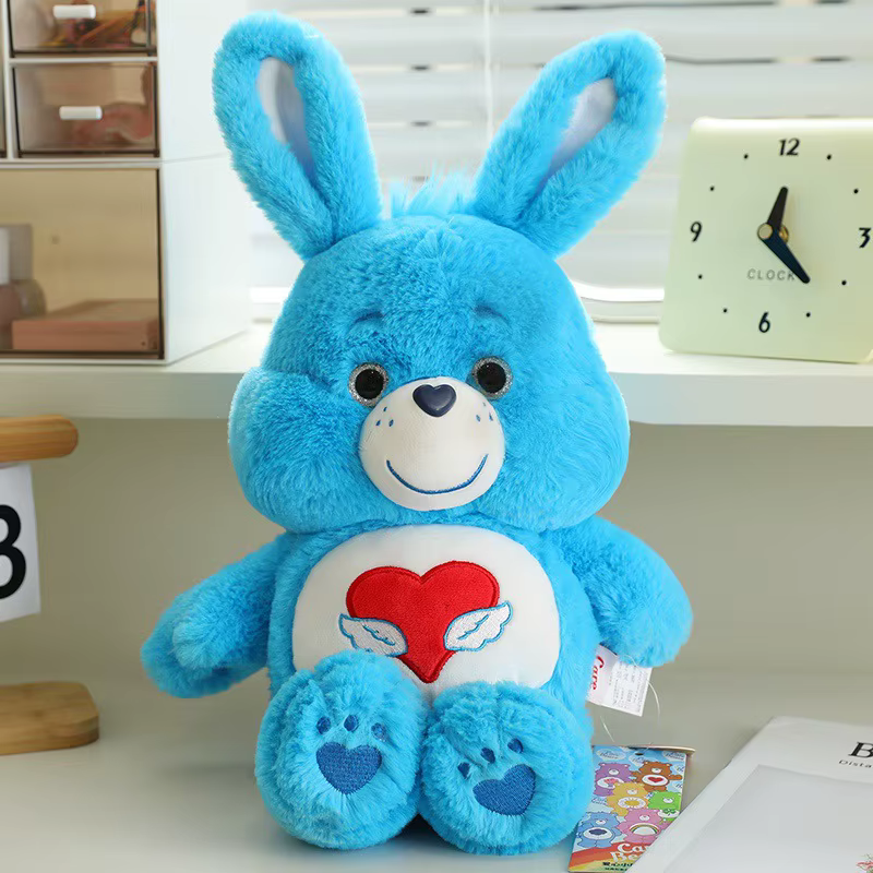 Peluches douces et moelleuses de 33 cm, animaux de la forêt, Care Bears authentiques, de haute qualité, cadeaux de remise de diplôme, de Noël et d'anniversaire