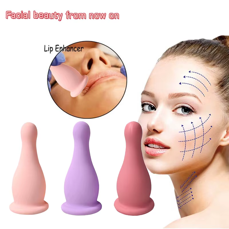 Pots de massage anti-cellulite en silicone
