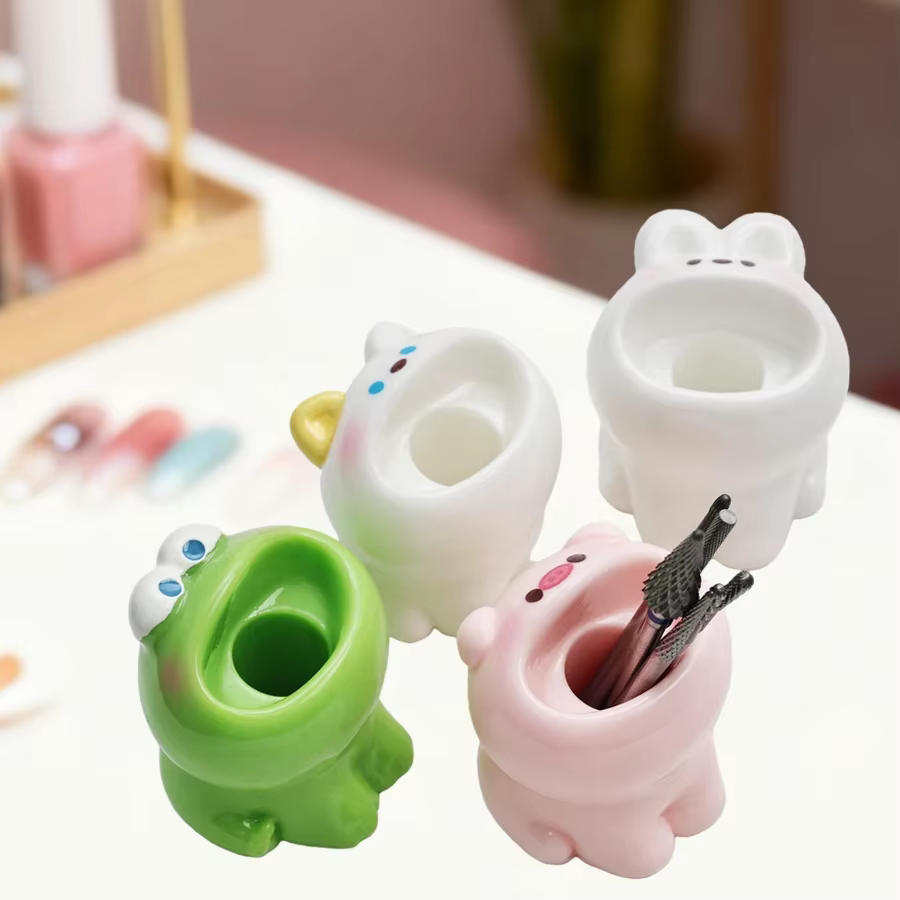 Porte-embout de tête de meulage pour Nail Art mignon