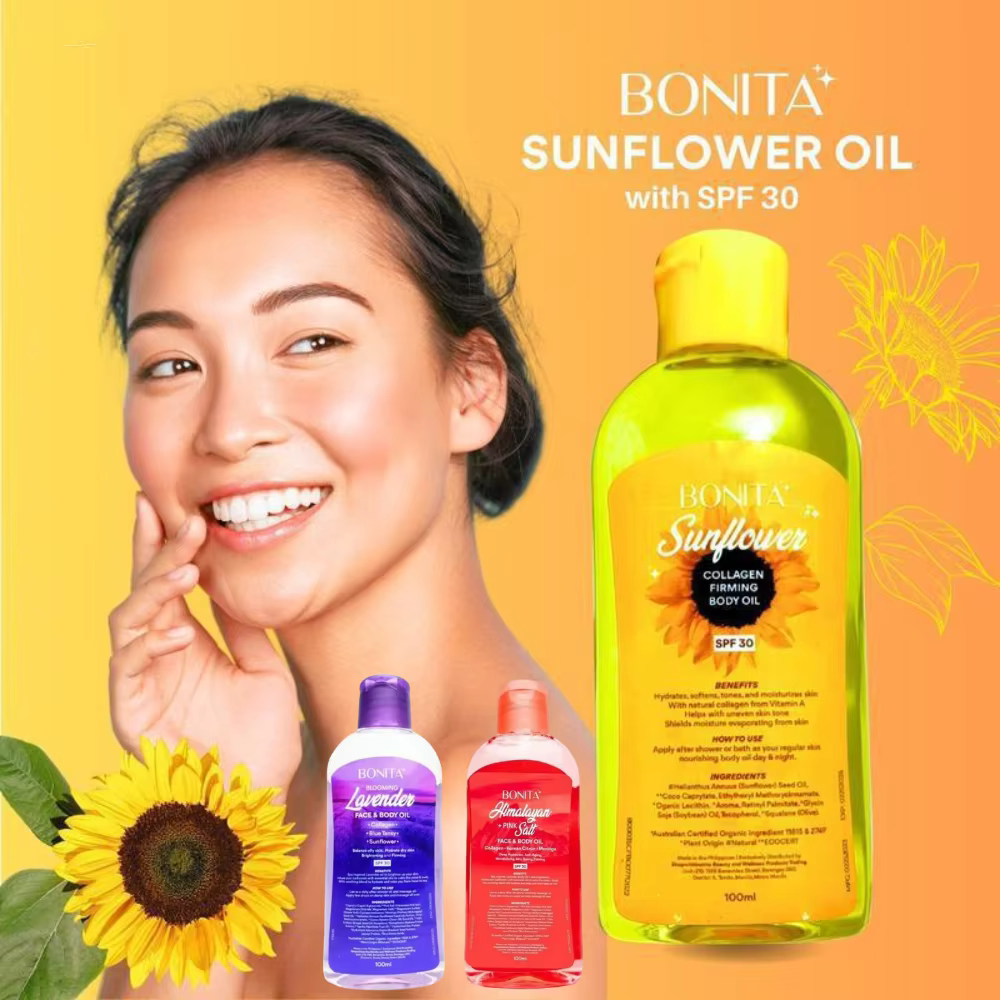 50/100ml Bonta naturel himalayen rose sel corps huile de Massage