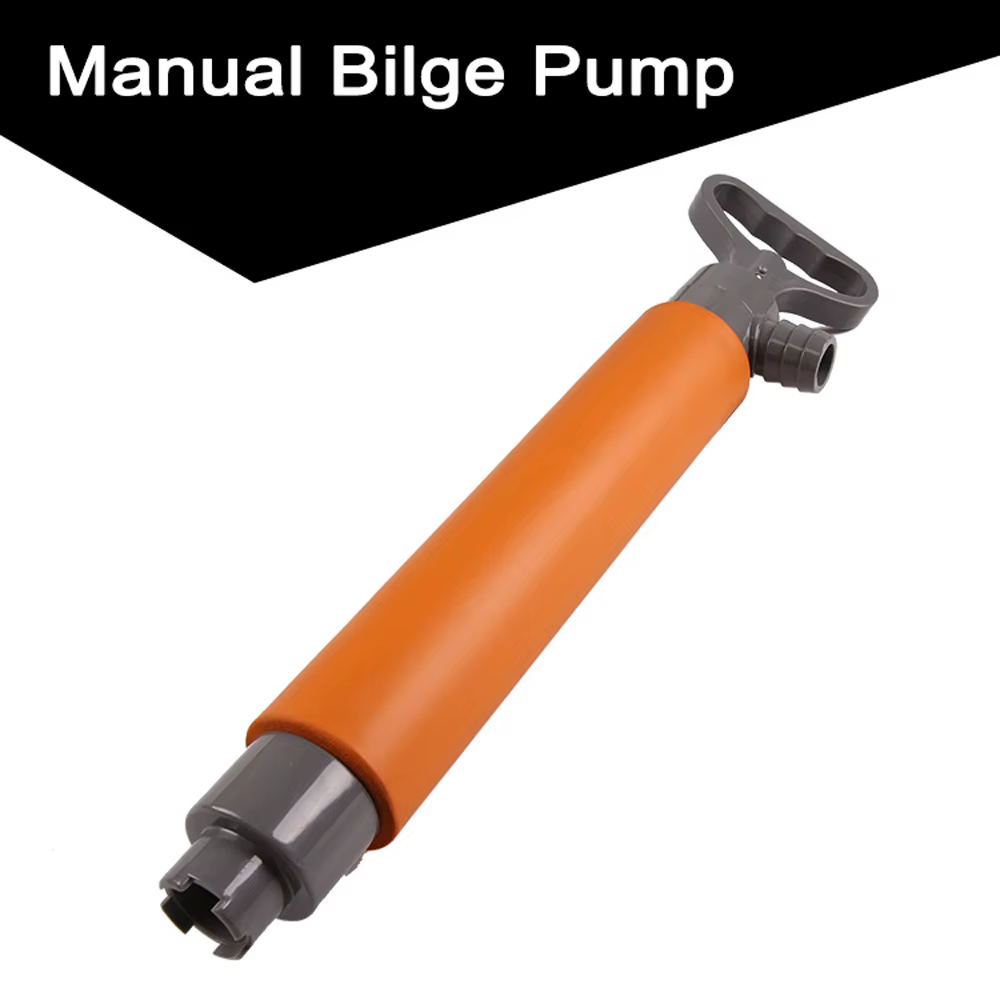 Pompe de cale manuelle pour bateaux, Kayak, canoë, pompe à eau manuelle Portable avec tuyau d'extension