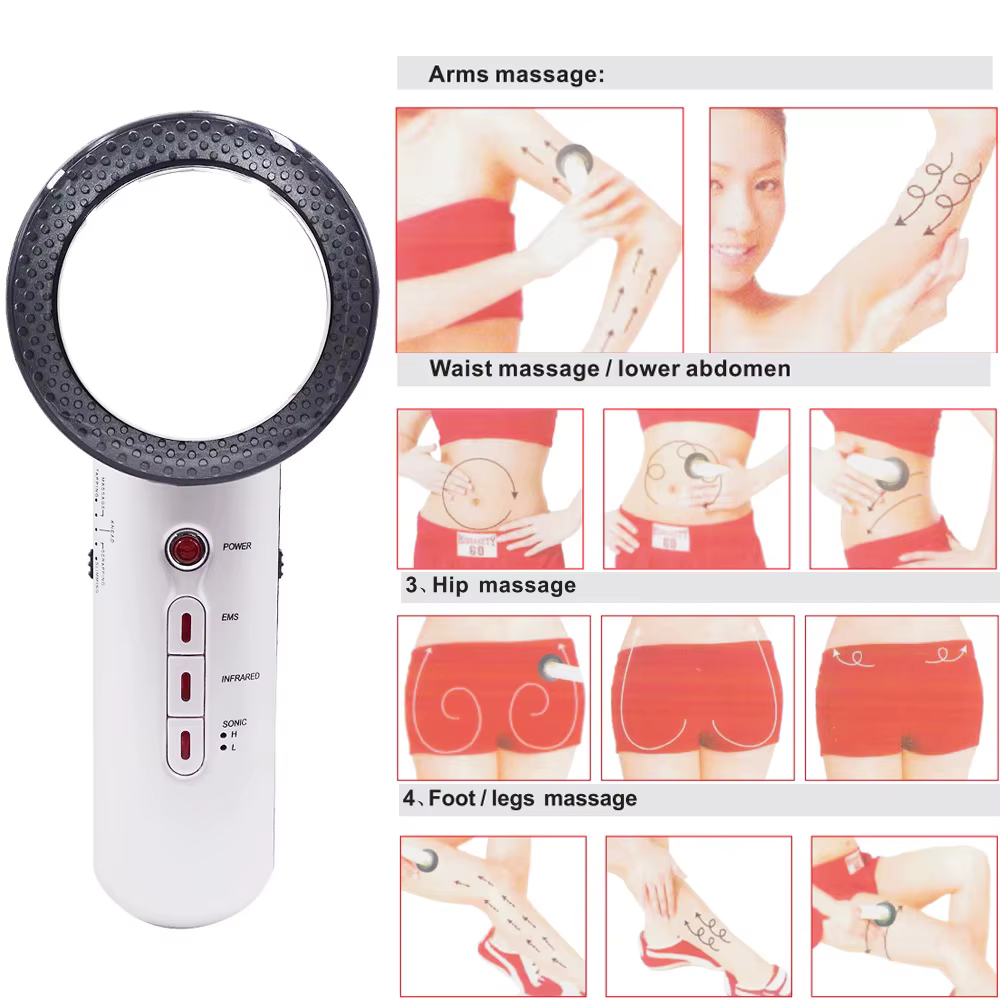 Ohio eur EMS à cavitation ultrasonique 3 en 1