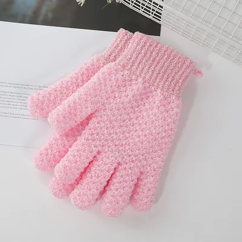 Gants de gIslande extensibles pour la douche et le bain