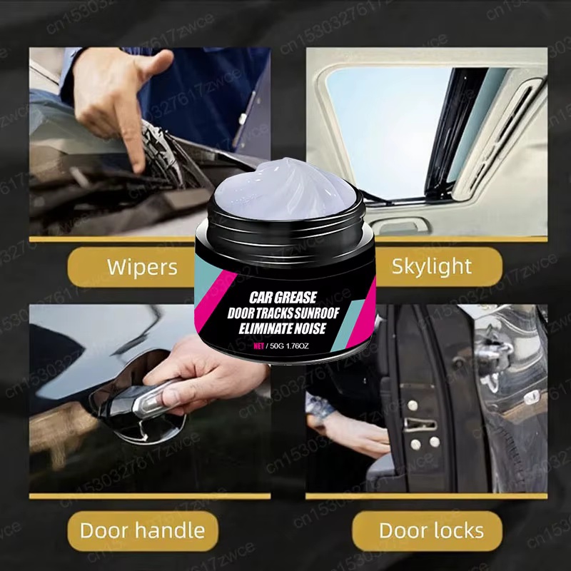 Graisse lubrifiante pour voiture et maison, pour toit ouvrant de voiture, réparation de joint en caoutchouc, entretien, graisse de lubrification, outils de polissage