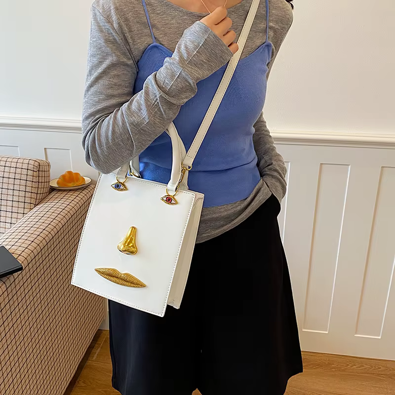 Nouveaux Sacs à Main Harajuku pour Femmes : Sacs Bandoulière Rigides, Sacs de Soirée Amusants et Sacs Croisés pour Fêtes
