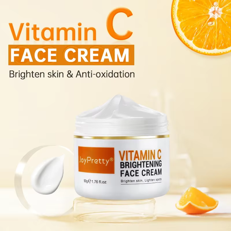 Crème éclaircissante pour le visage à la vitamine C