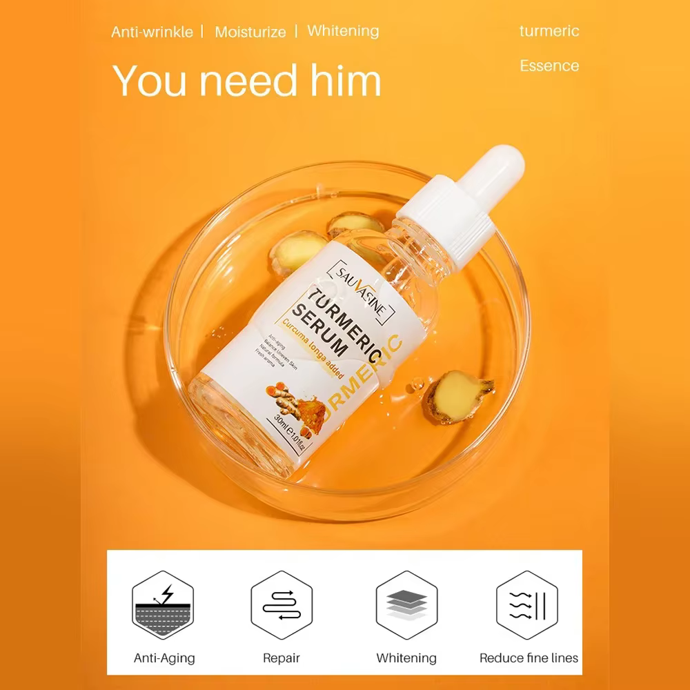 Essence de curcuma pour le visage