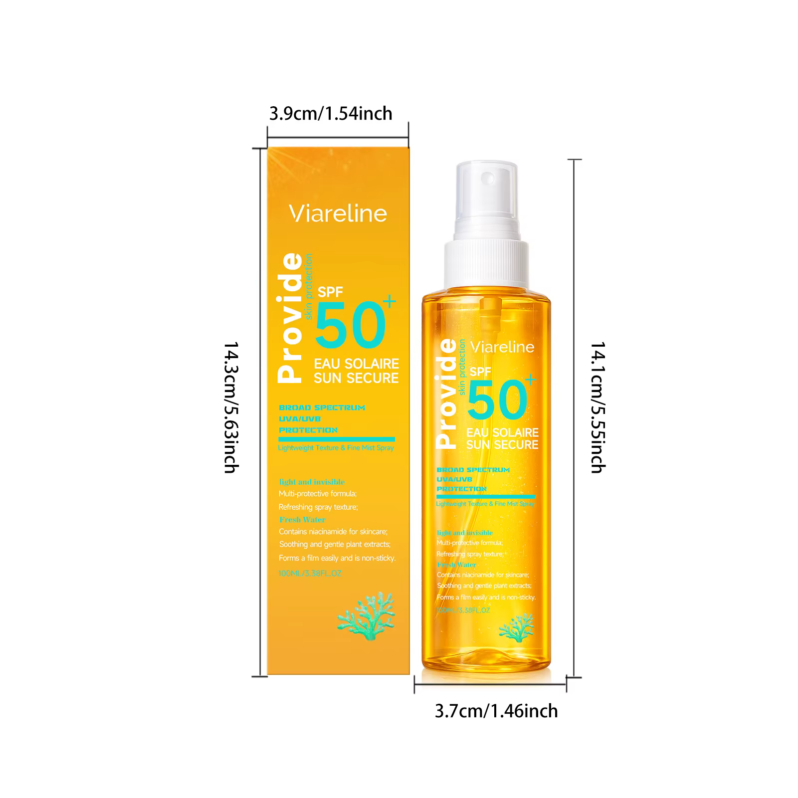Spray solaire SPF50 100 ml