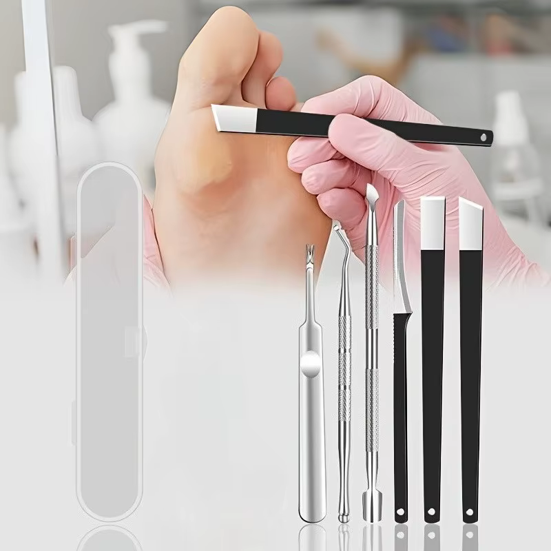 Ensemble d'outils de pédicure professionnels 6 pièces