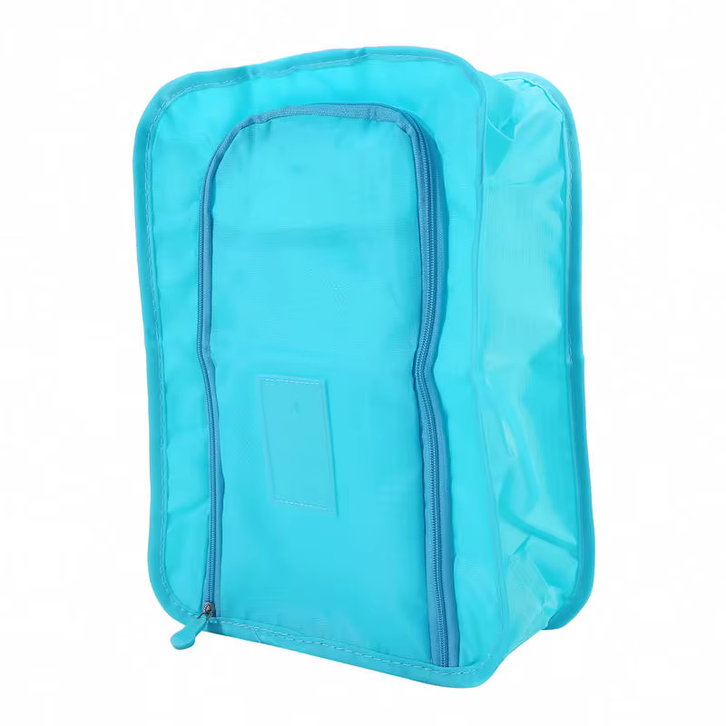 Sacs à chaussures portables, supports de voyage, sac à main de rangement pliable multifonction, Mini pochette à chaussures de couleur unie de grande capacité, organisateur