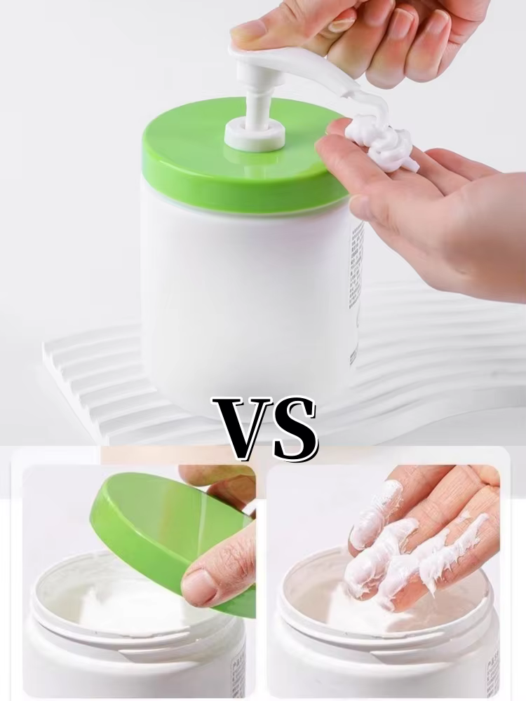 Distributeur à pompe pour crème hydratante au ceraphil 550g et 566g/20oz