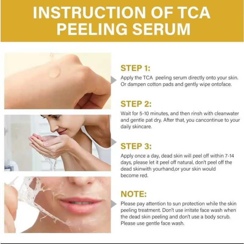 Huile exfoliante pour les taches de peau foncées
