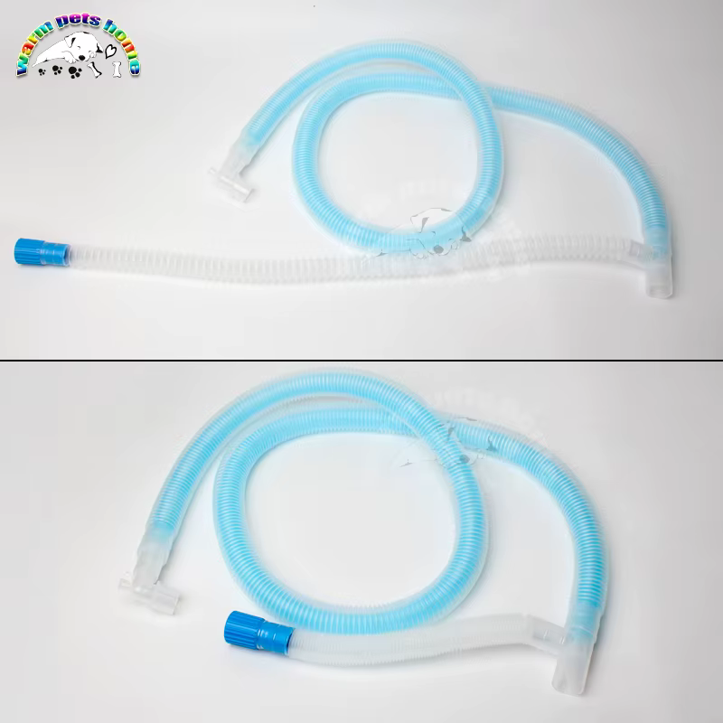 Tube de Circuit respiratoire Coaxial pour animaux, boucle de Bain, Tube concentrique, pipeline d'anesthésie respiratoire vétérinaire