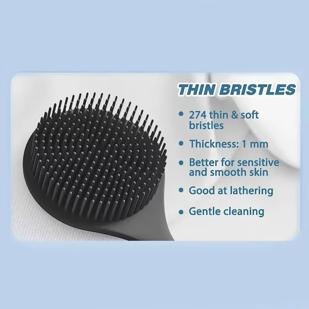 Brosse à récurer pour dos doux