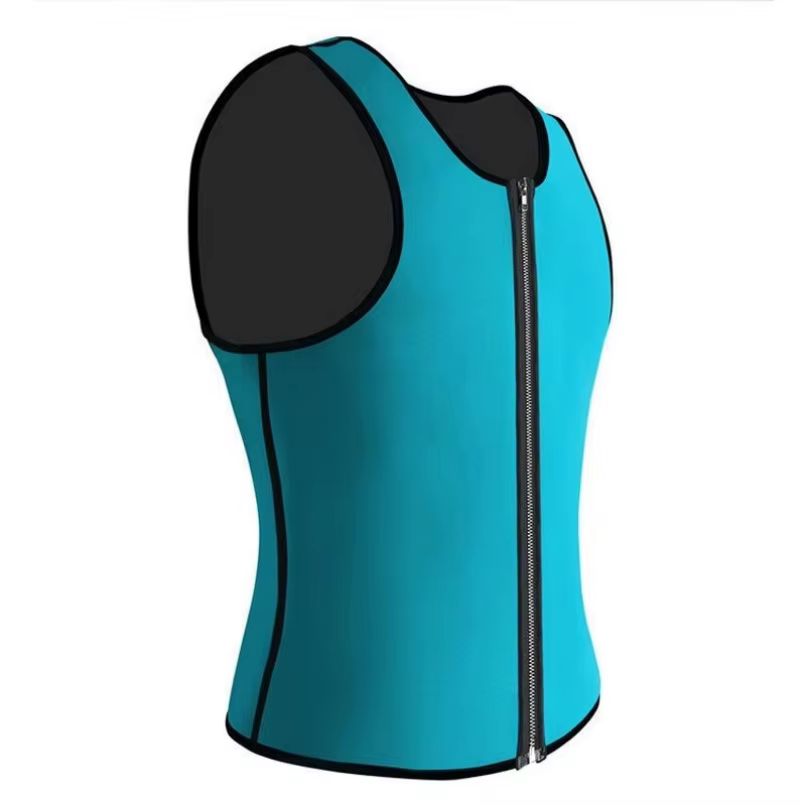Minceur hommes ventre plat gaine Sauna débardeur gilet sueur graisse brûlant corps Shaper perte de poids ventre contrôle taille formateur chemise