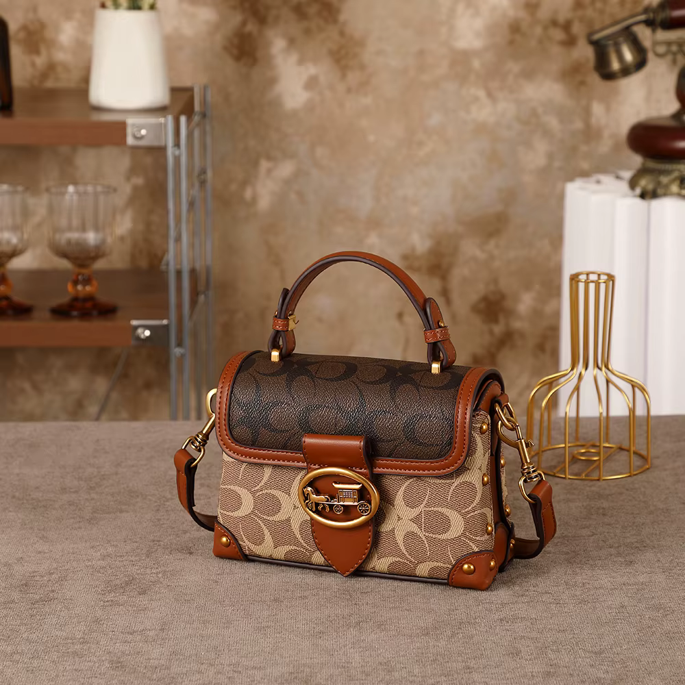 Sac à main pour femme 2026, nouvelle collection tendance, design contrastant, sac bandoulière haut de gamme