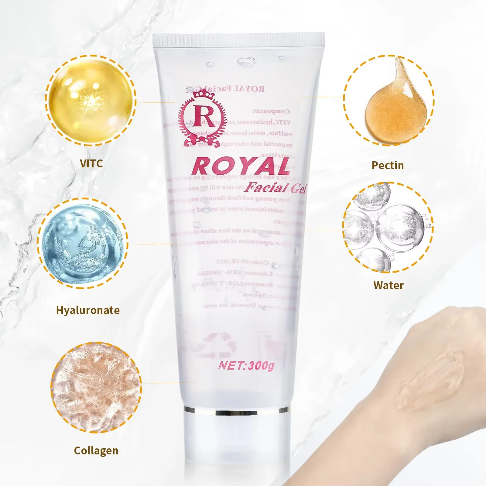 Gel RF ultrasonique 300g pour Cavitation 40K