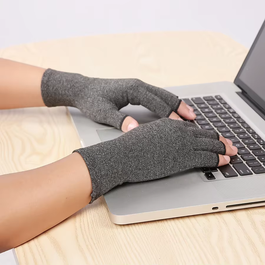 Gants d'arthrite à Compression en coton