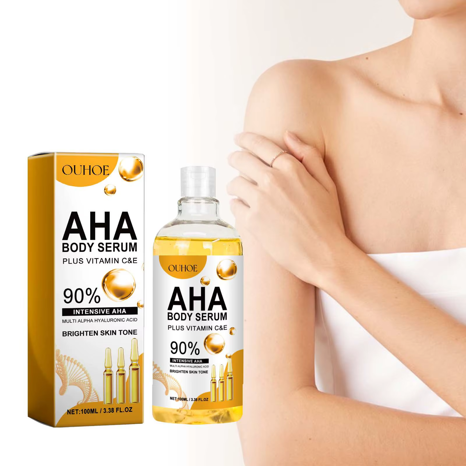 Sérum blanchissant pour le corps
