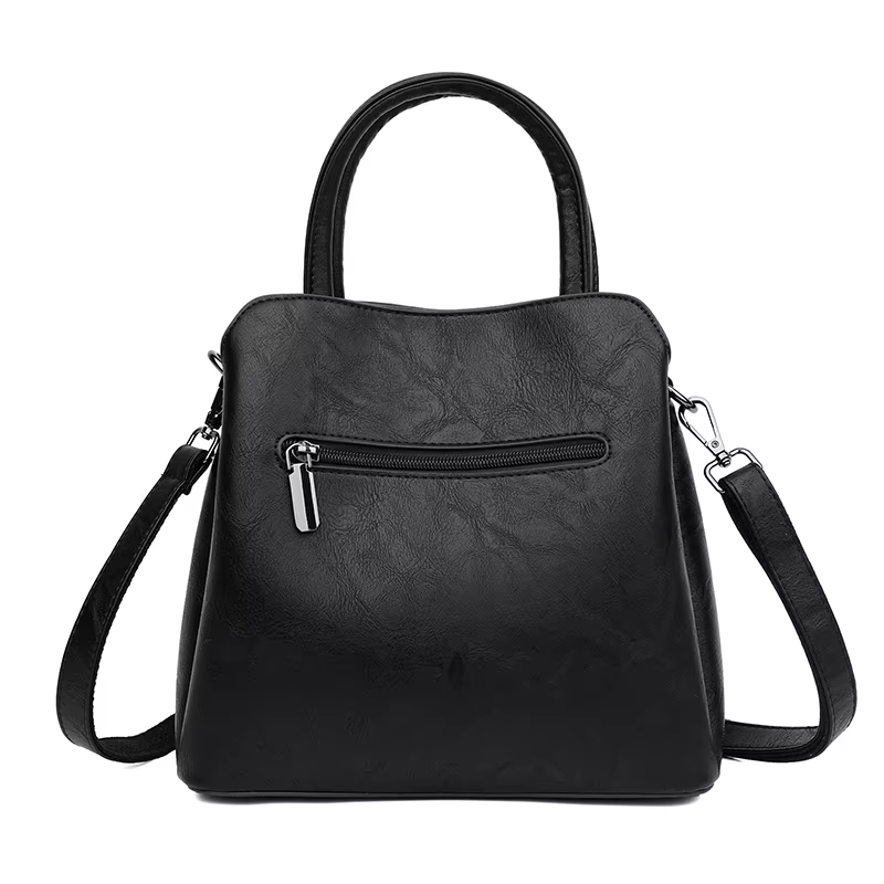 Sac à main brodé vintage pour femme, élégant sac bandoulière, sac de navetteur grande capacité à plusieurs compartiments