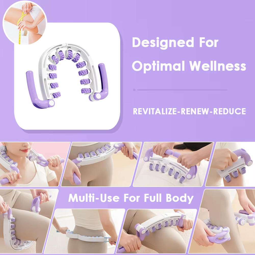 Masseur de Drainage lymphatique à rouleau Anti-Cellulite