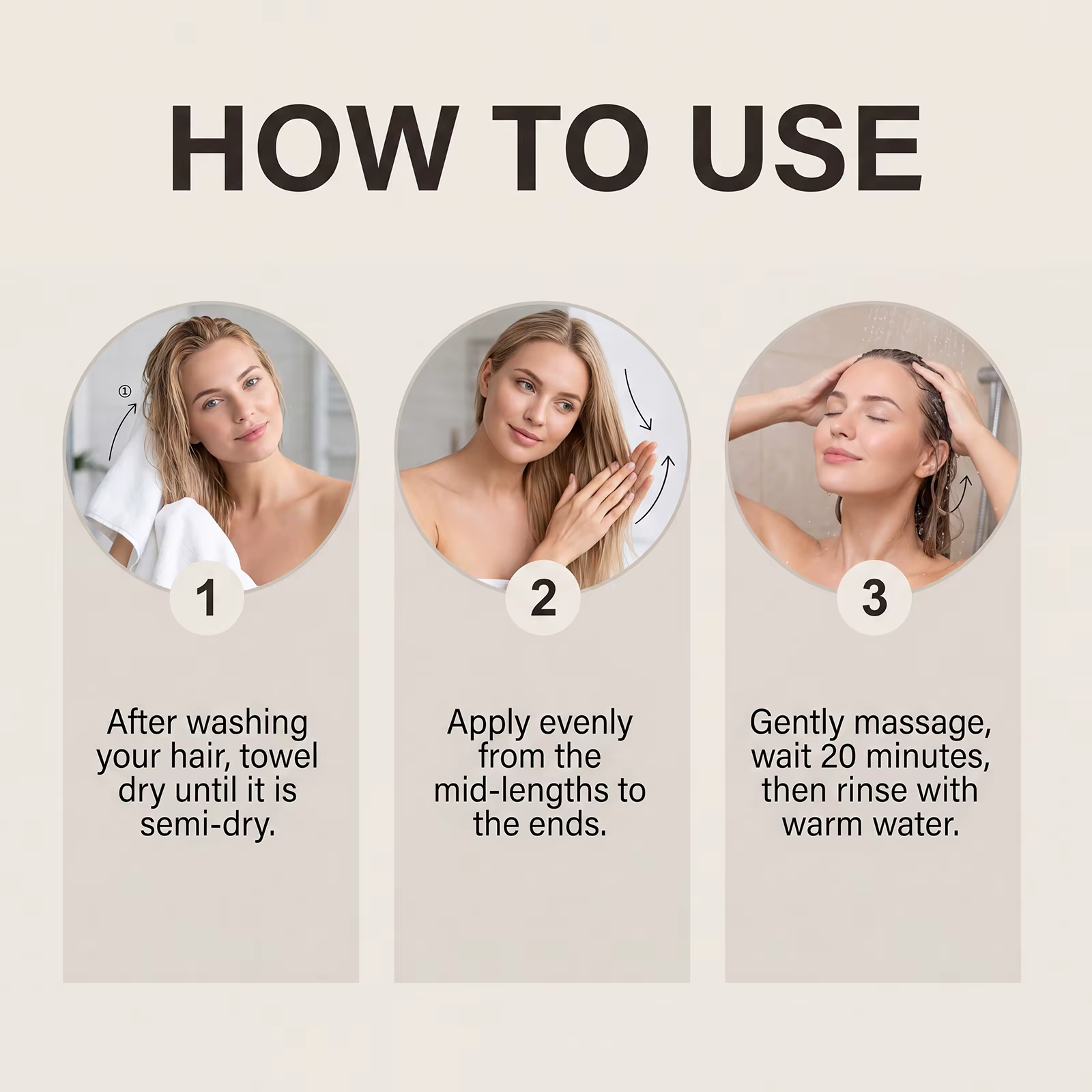 Masque capillaire au collagène et à l'acide hyaluronique 30g – Traitement revitalisant en profondeur pour cheveux secs
