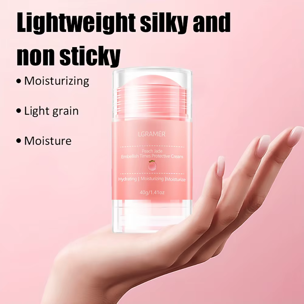 LGRAMER Crème pour les mains et les pieds à la pêche Hydrate et nourrit en profondeur la peau