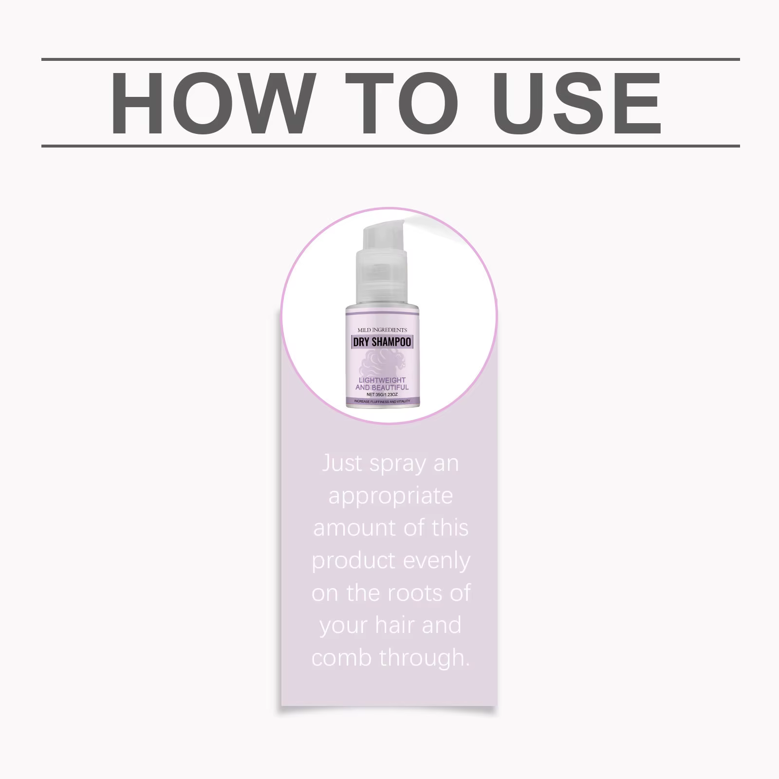 Shampooing Sec en Spray Contrôle Sébum Volumisant Lissant Nourrissant Épaississant Hydratant Format Voyage Léger Longue Durée Rafraîchisseur Capillaire Effet Volume