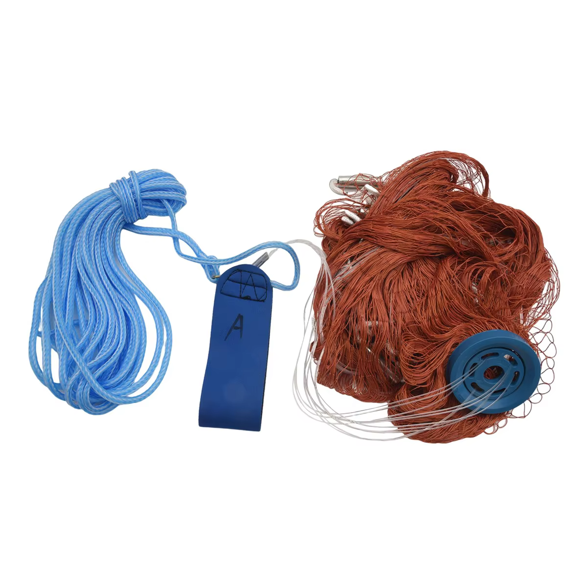 ABHTOutdoor loisirs main lancer filet de pêche américain main lancer filet poisson crevettes filet de pêche