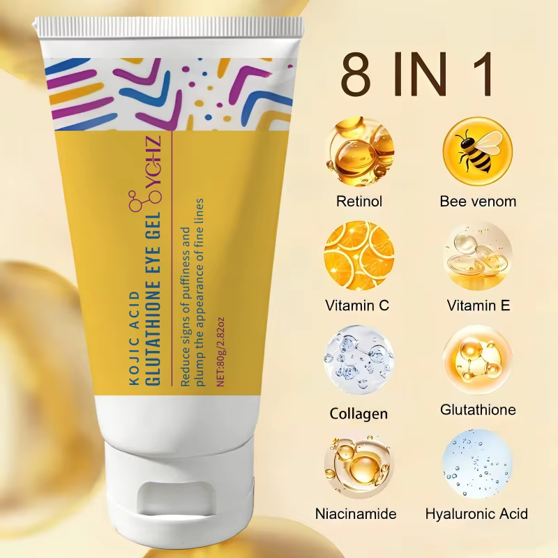 Crème pour les yeux à l'acide kojique et au glutathion