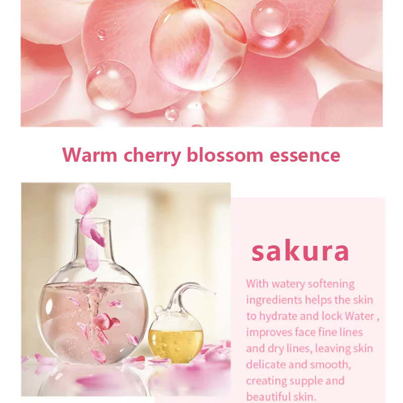 Crème à l'essence Sakura