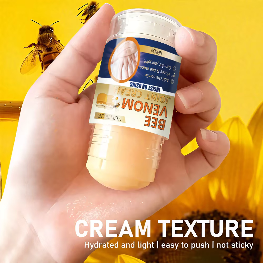 Crème pour les articulations au venin d'abeille