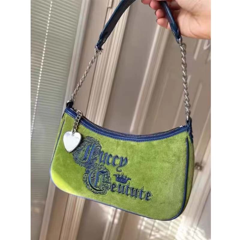 Sac vintage à porter sous le bras, unique, vert, brodé, sac à bandoulière pour filles et femmes, sac baguette tendance, sac bandoulière