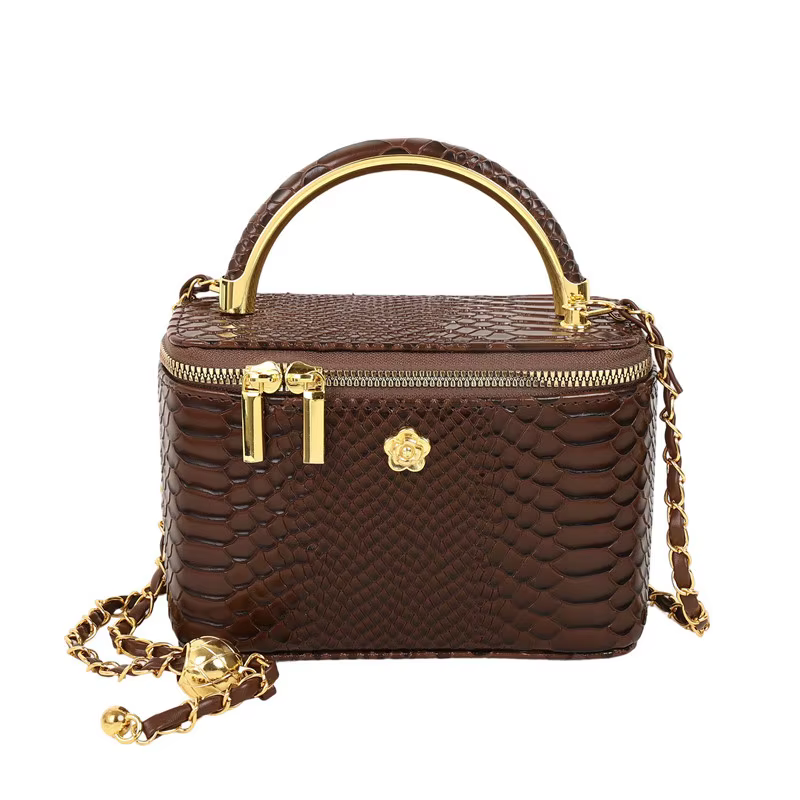 Mini sac à main bandoulière pour femme, élégant, style urbain simple, en PU, léger, sensation de luxe