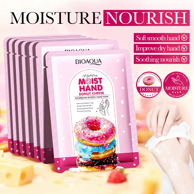 5 paires BIOAQUA masque pour les mains hydratant blanchissant anti-âge Anti-rides exfoliant gants