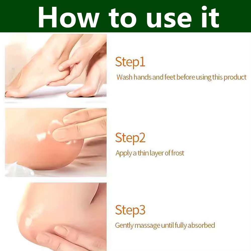 Crème pour les pieds SEYHZE avec 62% d'urée et d'acide salicylique pour peaux sèches et rugueuses