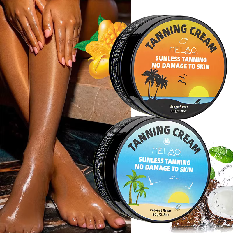 MELAO Crème autobronzante sans soleil pour le corps
