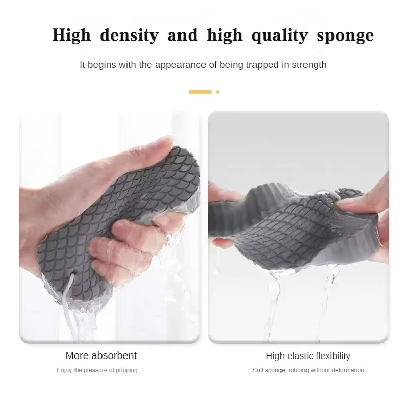 Éponge exfoliante douce pour le corps
