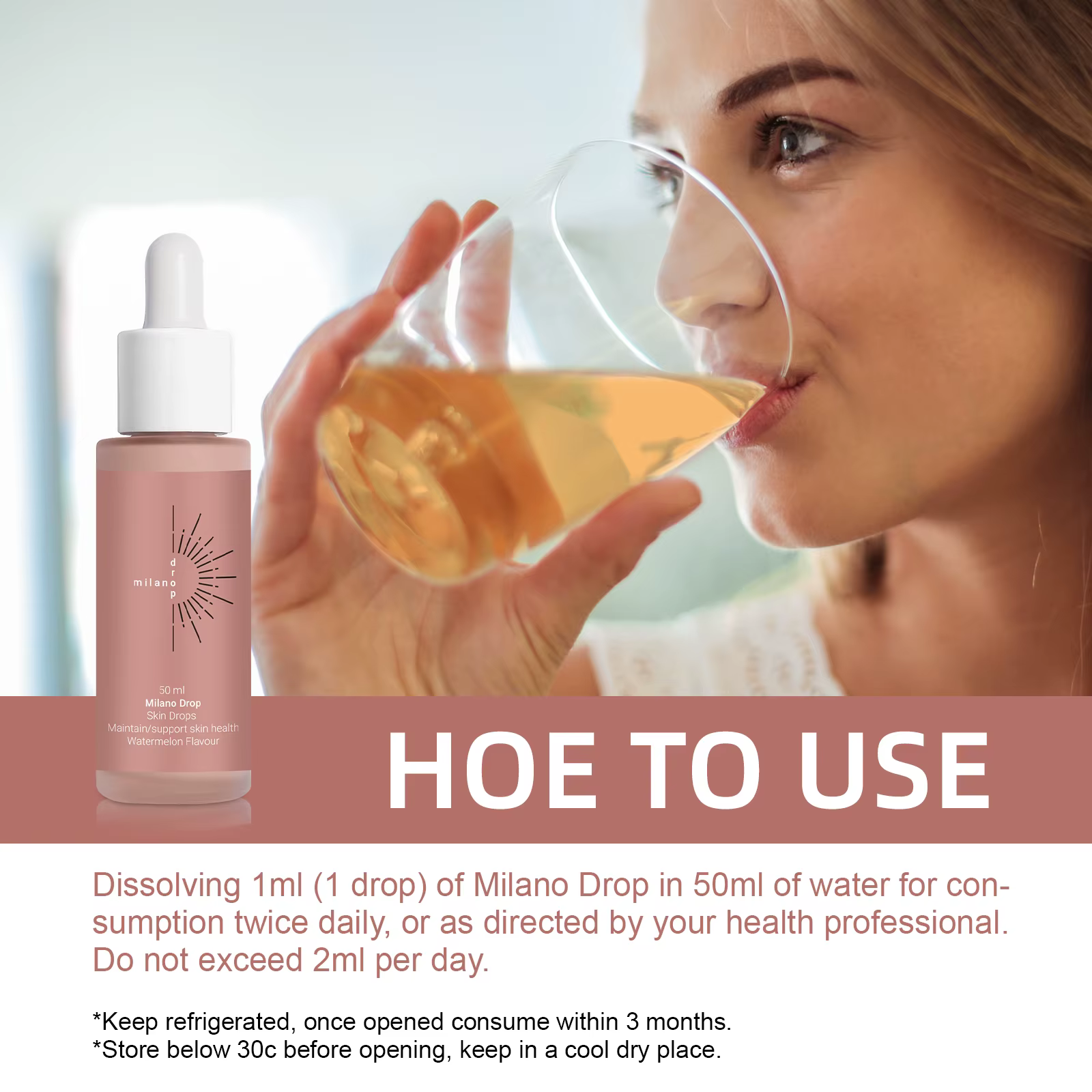 Gouttes autobronzantes 50 ml pour le corps