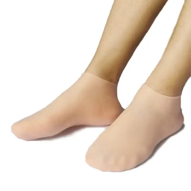 Chaussettes de soin des pieds en silicone