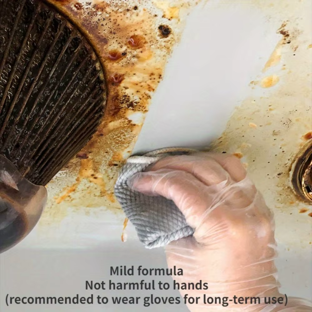 Nettoyant pour huile de cuisine, puissant, dissolvant et éliminant les taches d'huile tenaces, dégraissant, ustensiles de cuisine, spray de nettoyage multi-usages