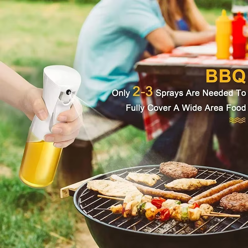 Bouteille de pulvérisation d'huile d'olive pour la cuisine, distributeur de cuisson au barbecue, cuisson au camping, vinaigre africain, soja aiss, pulvérisateur de ce, beaucoup, 200ml, 300ml