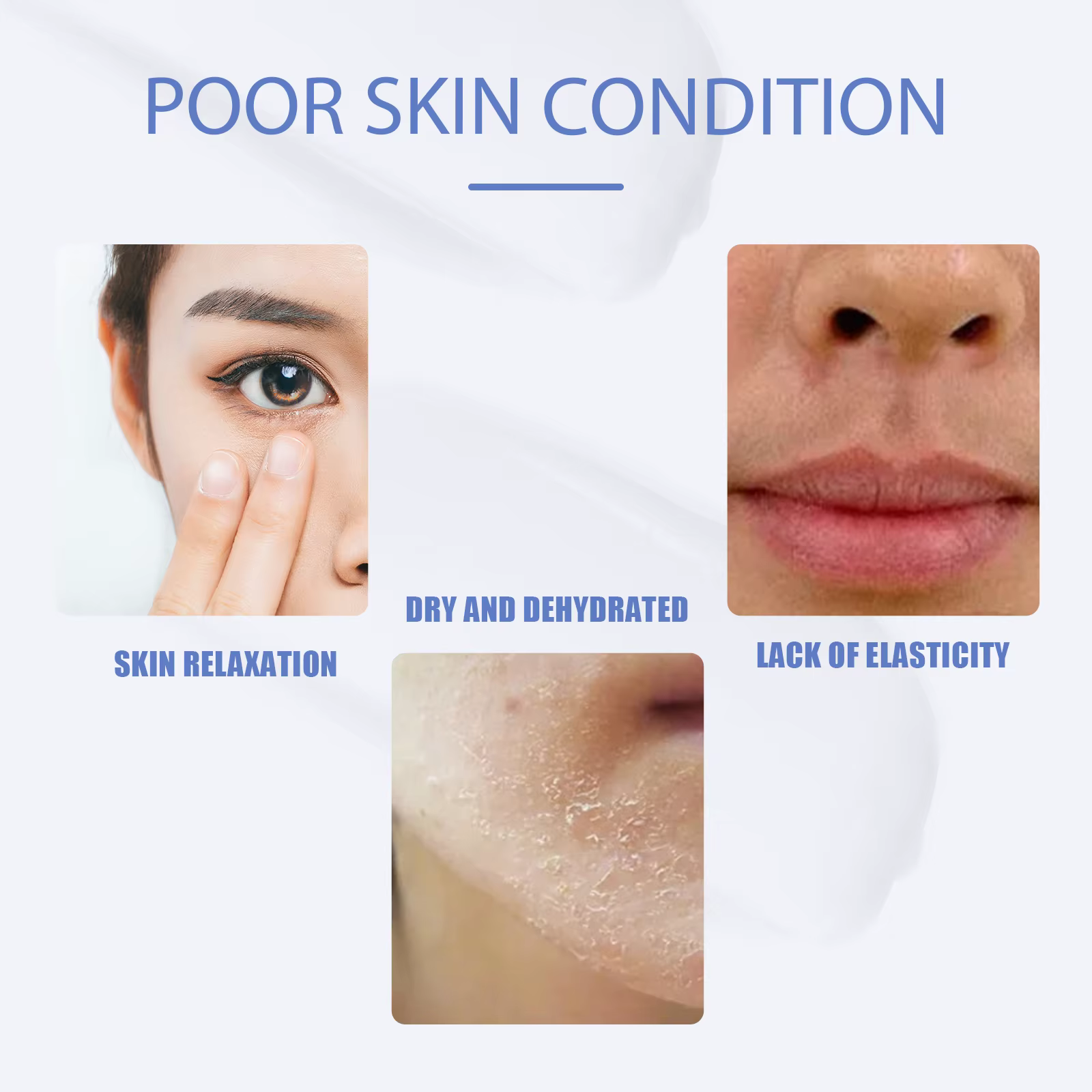 Crème hydratante réparatrice à l'acide hyaluronique pour le visage