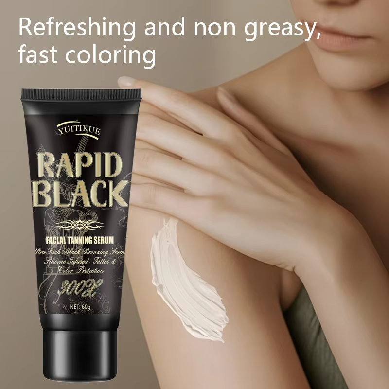 Crème de beauté autobronzante d'été