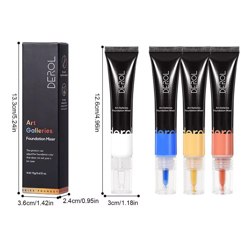 Tous les Types de peau fond de teint bleu mélange Pigment facile à mélanger