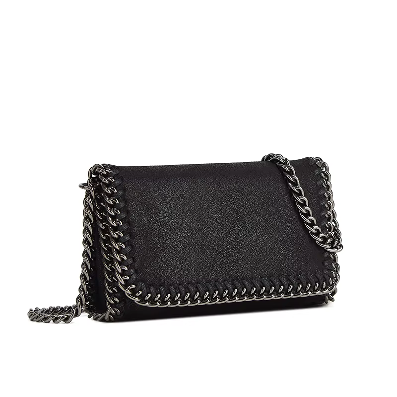 Mini sac à bandoulière de luxe pour femmes, sac à bandoulière avec chaîne, avec porte-monnaie pour téléphone, portefeuille élégant de marque, pochette à main